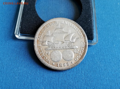 2 доллара США Columbian Exposition 92, 93 г до 10.04.2022 - 1
