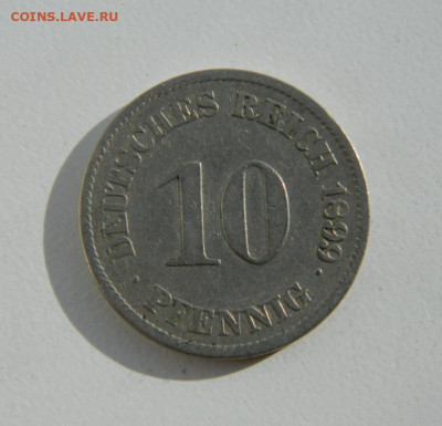Германия 10 пфеннигов 1899 г. "J" до 07.04.22 - DSCN4444.JPG