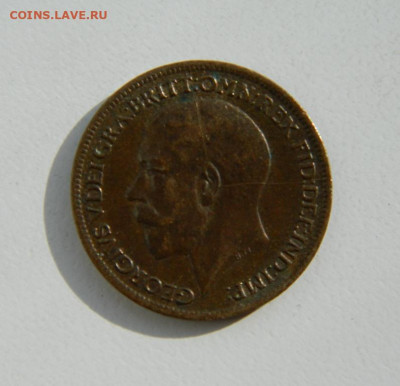 Великобритания 1 фартинг 1918 г. до 07.04.22 - DSCN4400.JPG