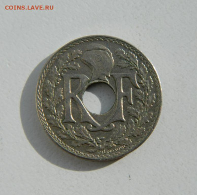 Франция 5 сантимов 1936 г. до 11.04.22 - DSCN4414.JPG