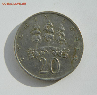 Ямайка 20 центов 1989 г. до 11.04.22 - DSCN4419.JPG