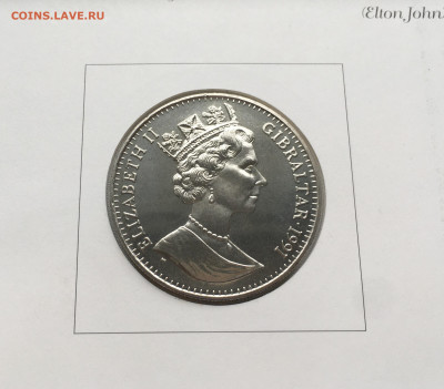 Гибралтар 1 крона 1991 10 лет свадьбе Чарльза и Дианы КПД - IMG_7032.JPG