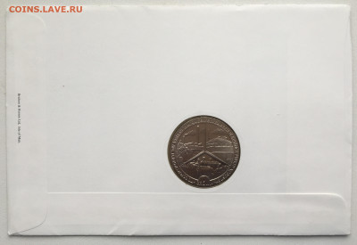 Крона Шайба Остров Мэн 1 крона 1989 Королевский визит КПД - IMG_7023.JPG