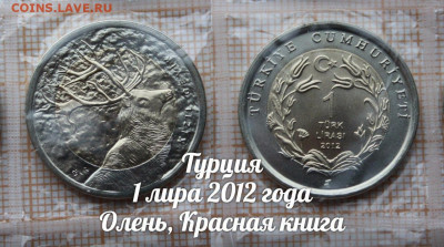 Монеты Турции 2009-2016 Красная книга. Фикс. До 6.04. в22:00 - 3