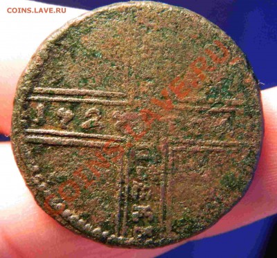 Крестовая копейка 1728, R в сохране - DSCN0382.JPG