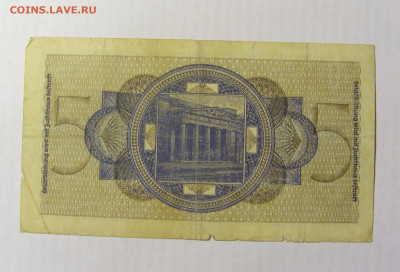 5 марок 1939-45 Германия №2 (928) 10.04.22 22:00 М - CIMG6399.JPG