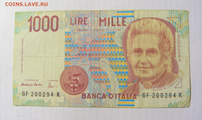 1000 лир 1990 Италия №2 (294) 10.04.22 22:00 М - CIMG6619.JPG