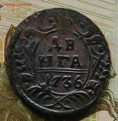 Денга 1736 год                Окончание 08.04.22 в 22.00 МСК - 7