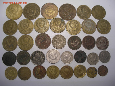 1,2,3,5,10,15,20 коп 1926-1957 гг. (36 шт) до 13.04.22 22:00 - 2.JPG