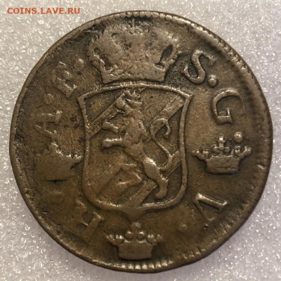 2 ЭРЭ 1763 Швеция очень хороший - 198534 (1)