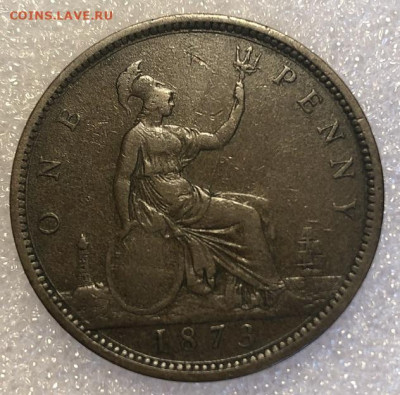 1 Пенни 1873 Британия - 198541