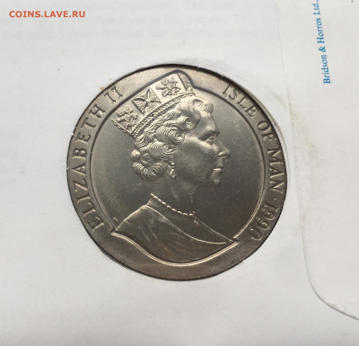 Крона Шайба Остров Мэн 1 крона "Чёрный пенни" КПД конверт - IMG_7048.JPG
