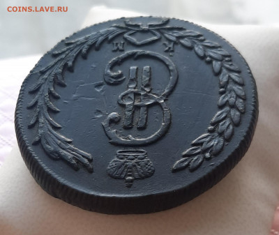Сибирь 10 копеек 1774г.К.М.До 12.04.22:00. - 20220408_220530