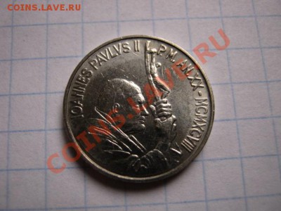 Ватикан 50 лир 1998 "страшилка" до 20.11 в 15.00 М - IMG_1475