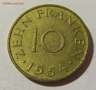 10 франков 1954 Саарленд №1 15.04.2022 22:00 М - CIMG7856.JPG