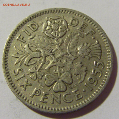 6 пенсов 1955 Англия №1 15.04.2022 22:00 М - CIMG7916.JPG