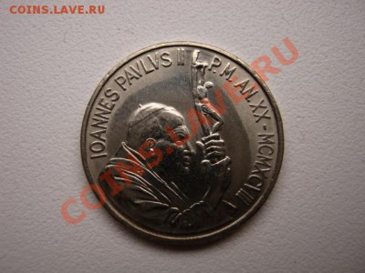 Ватикан 100 лир 1998 Женщина на "шаре" до 20.11 в 15.00 М - IMG_1503