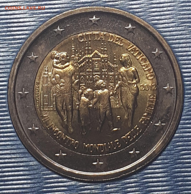 Ватикан. 2 евро. Юбилейные. 7 шт.  15.04.2022 в 22.00 - 20220405_213908