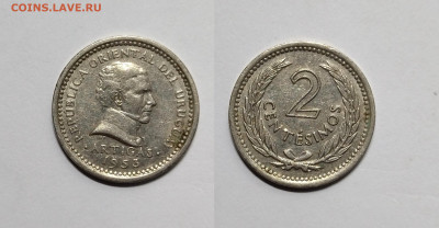 Уругвай 2 сентесимо 1953 года - 14.04 - IMG_20220410_115552