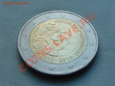 Португалия 2 евро 2010г. (100 лет  Республике) до 22.11.11 - MEMO0040.JPG