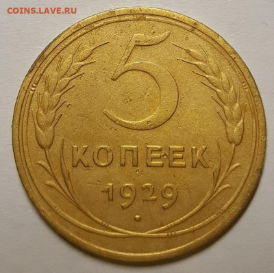 5 копеек 1929 г. До 14.04.22 г в 22.00 по Мск - 20220409_233023