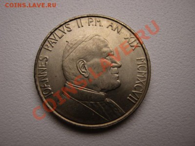 Ватикан 100 лир 1997 "Поилка" до 20.11 в 15.00 М - IMG_1509