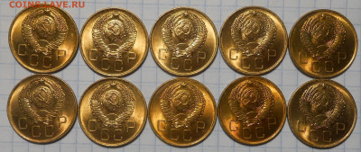 10шт 3 копейки 1957 яркий UNC МЕШОК до 17.04.2022 в 22:00м - DSCN9885.JPG