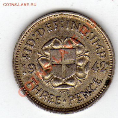 Ag ВЕЛИКОБРИТАНИЯ 3 ПЕНСА 1942 ДО 21.11.11 В 22.00МСК (870) - img419