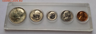 США набор монет 1968. Погодовка. Серебро. - 2