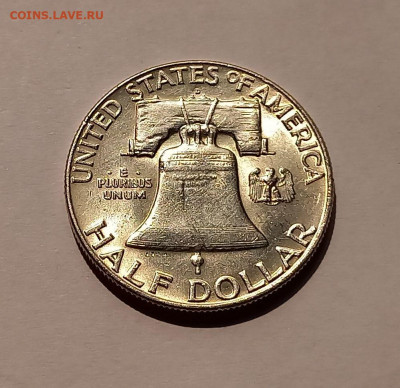 США 50 центов 1962 "D". Франклин, серебро - 8