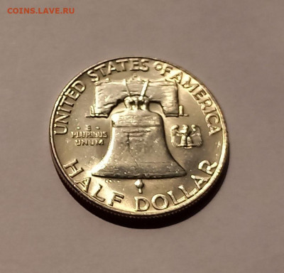 США 50 центов 1962 "D". Франклин, серебро - 9