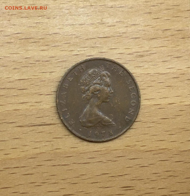 Остров Мэн 2 пенса 1978 птица фауна - IMG_6281.JPG