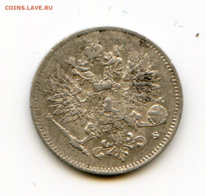 Финляндия. 1892. 1 марка VF+ 15.04 в 22.00 - img578