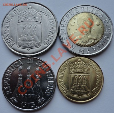 Продам монеты Ватикана и Сан-Марино. - 2