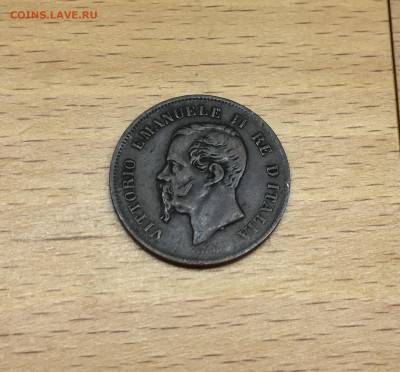 Италия 5 чентезимо 1862 - IMG_6272.JPG