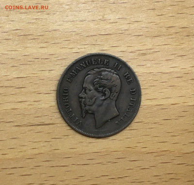 Италия 5 чентезимо 1862 - IMG_6271.JPG