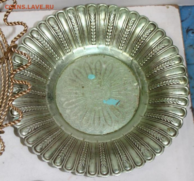 Вазы, тарелки, пепельница алюм. 9 предметов- 22,04,22 в 22 - ы 067