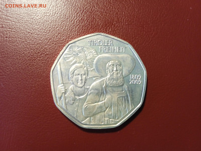 Австрия 5 евро, 2009 200 лет Тирольскому восстанию - IMG_20220413_140243_1