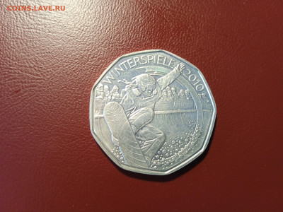Австрия 5 евро, 2010 XXI зимние Олимпийские Игры – Сноуборд - IMG_20220413_140350
