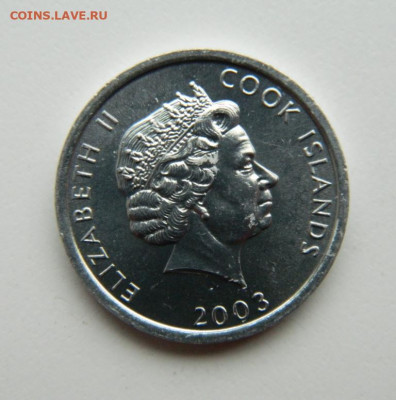 Острова Кука 1 цент 2003 г. (Собака Легавая) до 21.04.22 - DSCN4625.JPG