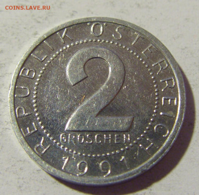 2 гроша 1991 Австрия №2 23.04.22 22:00 М - CIMG9869.JPG