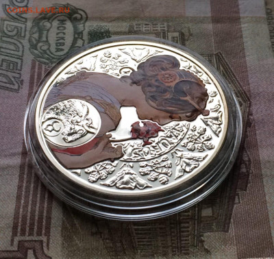 НИУЭ.1 доллар 2011г. Телец. до 20.04.22 - 128