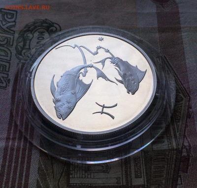 2 рубля 2003 г. Рыбы.Пруф. до 20.04.22 - 35