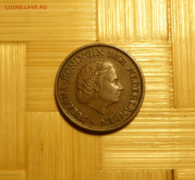 Нидерланды, 5 центов 1950 г. с 1 р. до 23.04.22 22:00 - P1060402.JPG