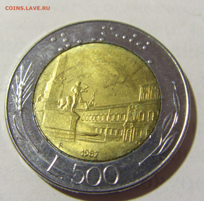 500 лир 1987 Италия №1 24.04.2022 22:00 МСК - CIMG0608.JPG