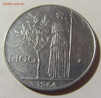 100 лир 1964 Италия №1 24.04.2022 22:00 МСК - CIMG0676.JPG