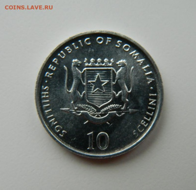 Сомали 10 шиллингов 2000 г.(Юбилейная) Фауна до 25.04.22 - DSCN4719.JPG