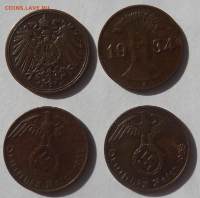 1 пфенниг(1913-1938гг.)-4 монеты до 22.04. в 22:00мск. - DSC00643 (2).JPG