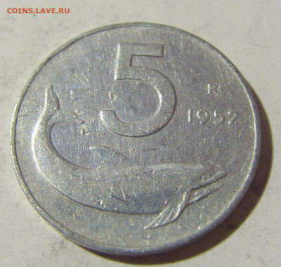 5 лир 1952 Италия №1 24.04.2022 22:00 МСК - CIMG0962.JPG