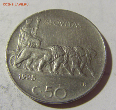 50 чентезимо 1925 Италия №1 24.04.2022 22:00 МСК - CIMG1082.JPG